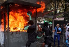 «Χάος»-στο-Βέλγιο:-Διαδηλώσεις-φοιτητών-κατά-του-κόστους-της-εκπαίδευσης-με-«άρωμα»-Γαλλίας-–-Έσπασαν-βιτρίνες-και-έκαψαν-κάδους