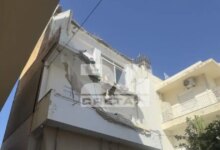 Τρόμος-στο-Ηράκλειο:-Κατέρρευσε-τμήμα-πολυκατοικίας-τα-ξημερώματα-–-Σοκαριστικές-εικόνες