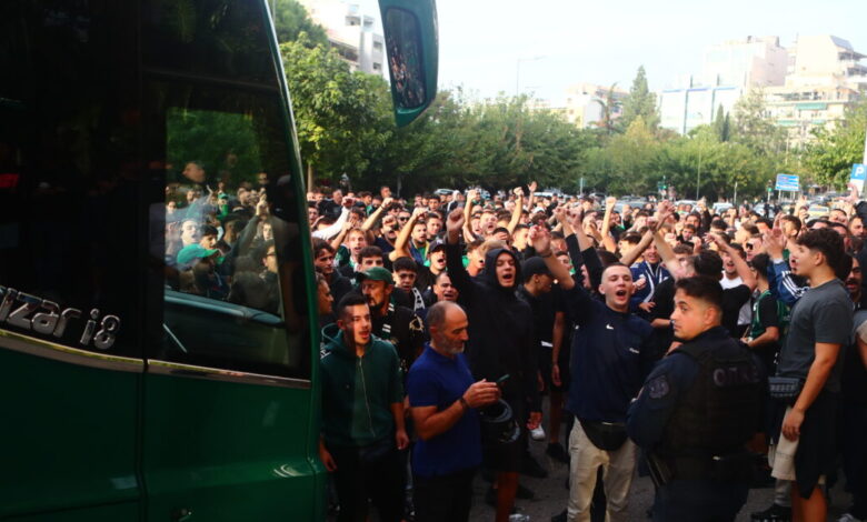 Παναθηναϊκός:-Χαμός-από-τους-οπαδούς-στο-ξενοδοχείο-πριν-το-ντέρμπι-με-τον-Ολυμπιακό