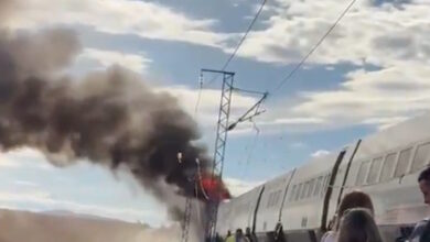 Τρένο-με-380-επιβάτες-στη-Σαραγόσα-άρπαξε-φωτιά-–-Βίντεο-από-τα-φλεγόμενα-βαγόνια