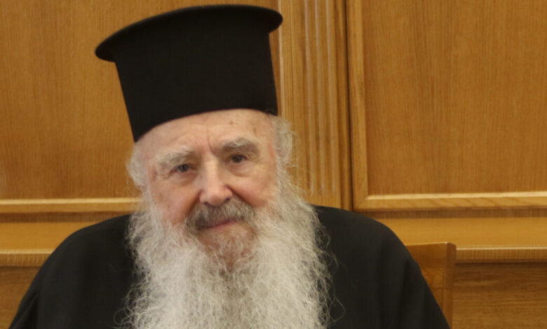 Παραιτήθηκε-ο-μητροπολίτης-Μηθύμνης-Χρυσόστομος