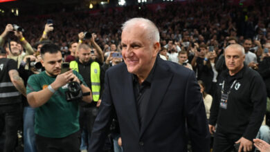 Παρτιζάν-–-Παναθηναϊκός:-Αποθέωση-για-τον-Ζέλικο-Ομπράντοβιτς-στο-Βελιγράδι