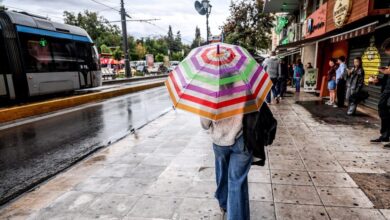 Καιρός-αύριο:-Σφοδρές-καταιγίδες,-θυελλώδεις-ανέμους-10-μποφόρ-και-πτώση-της-θερμοκρασίας