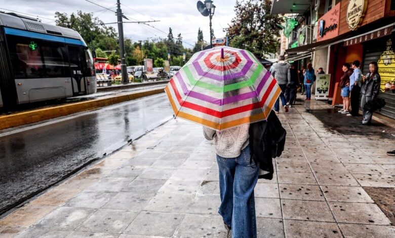Καιρός-αύριο:-Σφοδρές-καταιγίδες,-θυελλώδεις-ανέμους-10-μποφόρ-και-πτώση-της-θερμοκρασίας