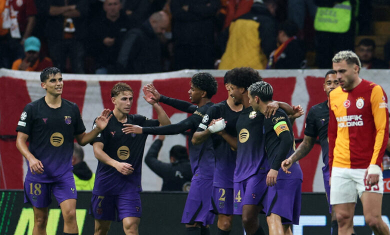 champions-league:-Η-Μπαρτσελόνα-κέρδισε-4-1-με-ανατροπή-τη-Γαλατασαράι,-τρομερές-εκπλήξεις-από-Βίκινγκ-και-Μπριζ-κόντρα-σε-Μπάγερν-και-Ίντερ