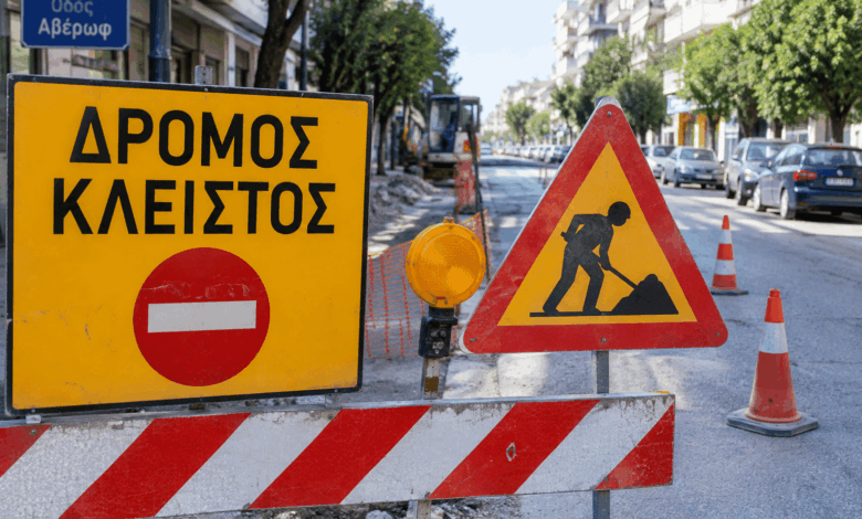 Τρίκαλα:-Κλείνει-για-οκτώ-ώρες-η-οδός-Αβέρωφ