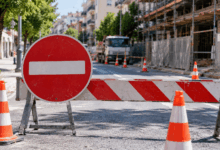 Τρίκαλα:-Διακοπή-κυκλοφορίας-στην-Αριστοτέλους