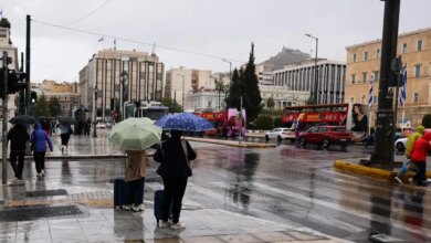 Καιρός:-Ισχυρές-βροχές-και-καταιγίδες-μέχρι-την-Τρίτη,-στο-επίκεντρο-η-Αττική-–-Έκτακτο-δελτίο-από-την-ΕΜΥ