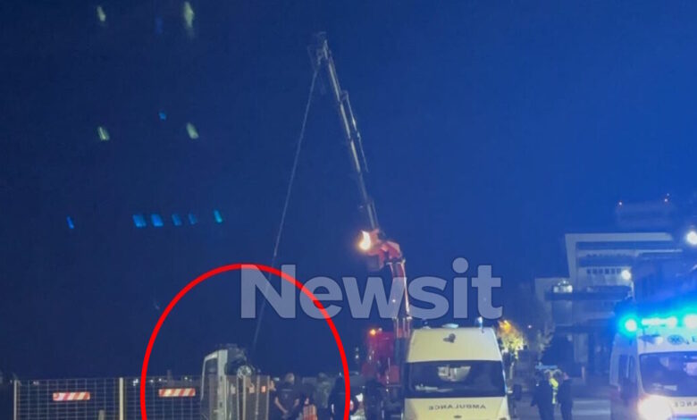 Αυτοκίνητο-έπεσε-στο-λιμάνι-του-Πειραιά-–-Τρεις-άνθρωποι-νεκροί