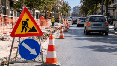 Τρίκαλα:-Στενεύει-η-Αρριανού-τη-Δευτέρα-λόγω-εργασιών
