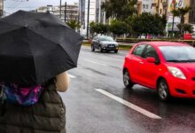 Καιρός-σήμερα:-Βροχές-και-καταιγίδες-με-λίγα-χιόνια-ακόμα-και-στην-Πάρνηθα-–-«Βουτιά»-της-θερμοκρασίας