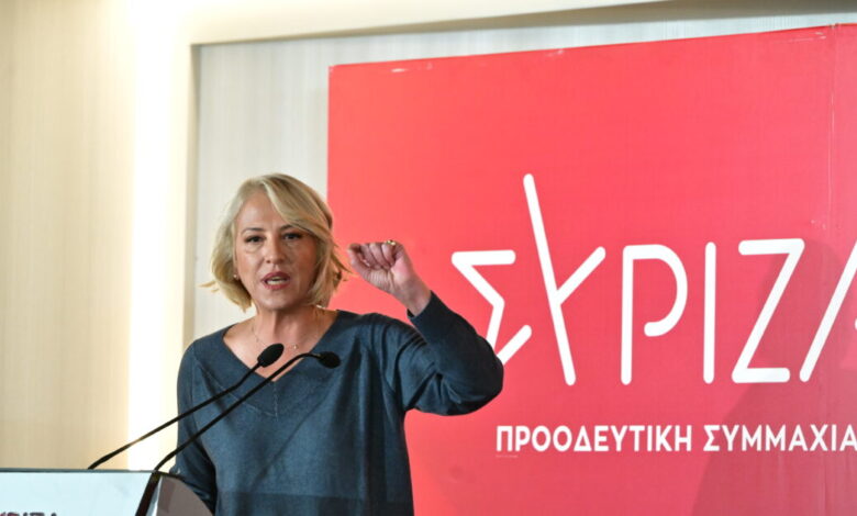 Η-Ρένα-Δούρου-υπερασπίστηκε-τη-συλλογική-ηγεσία:-«Είναι-βαθιά-αριστερή-επιλογή»