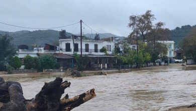 Πήλιο:-Στα-δύο-έχει-κοπεί-ο-Πλατανιάς-–-50-κάτοικοι-εγκλωβισμένοι