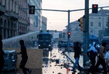 Ιταλία:-Επεισόδια-και-συγκρούσεις-με-την-αστυνομία-σε-Μιλάνο,-Μπολόνια,-Ρώμη-και-Τορίνο