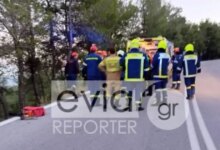Νέο-σοβαρό-τροχαίο-στην-Εύβοια:-Αυτοκίνητο-έπεσε-σε-γκρεμό-–-Παππούς,-γιαγιά-και-εγγόνι-19-μηνών-τραυματίστηκαν