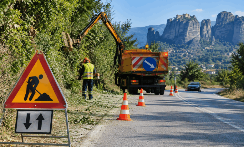 Τρίκαλα:-Στενώσεις-σε-επαρχιακούς-δρόμους-έως-31/10