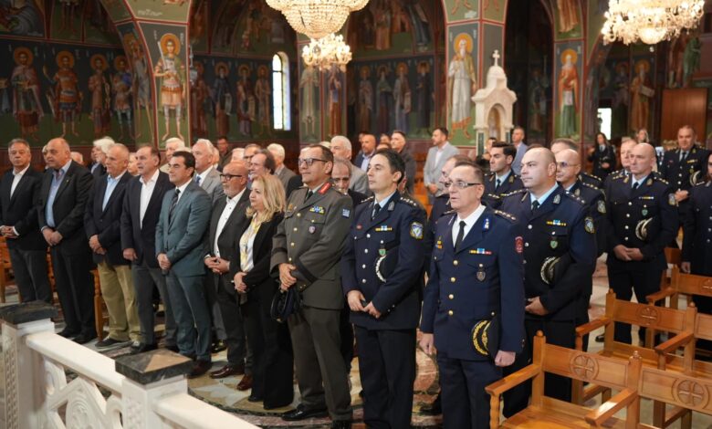 Τρίκαλα:-Τιμήθηκε-η-Ημέρα-της-Ελληνικής-Αστυνομίας